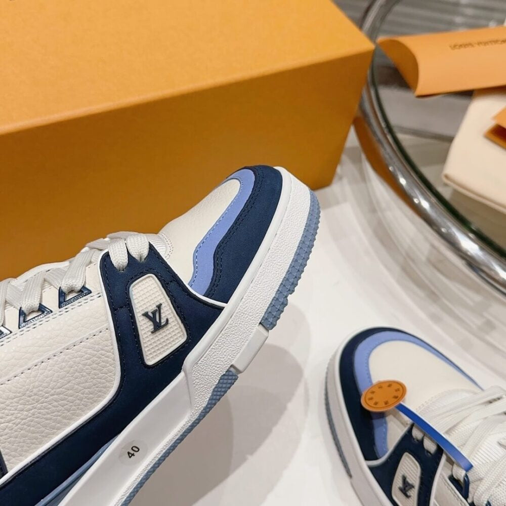 Louis Vuitton LV Trainer ¡°Blue Beige¡±