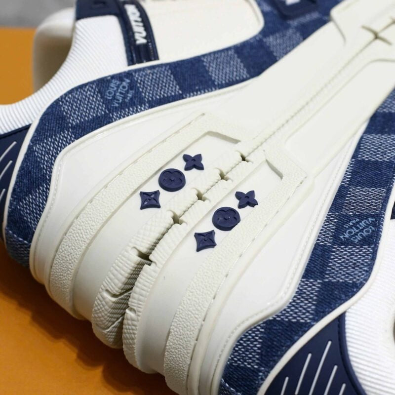 Louis Vuitton LV Trainer Sneaker ¡®Damier Denim Blue¡