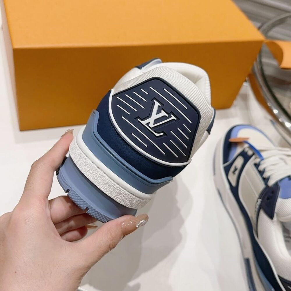 Louis Vuitton LV Trainer ¡°Blue Beige¡±