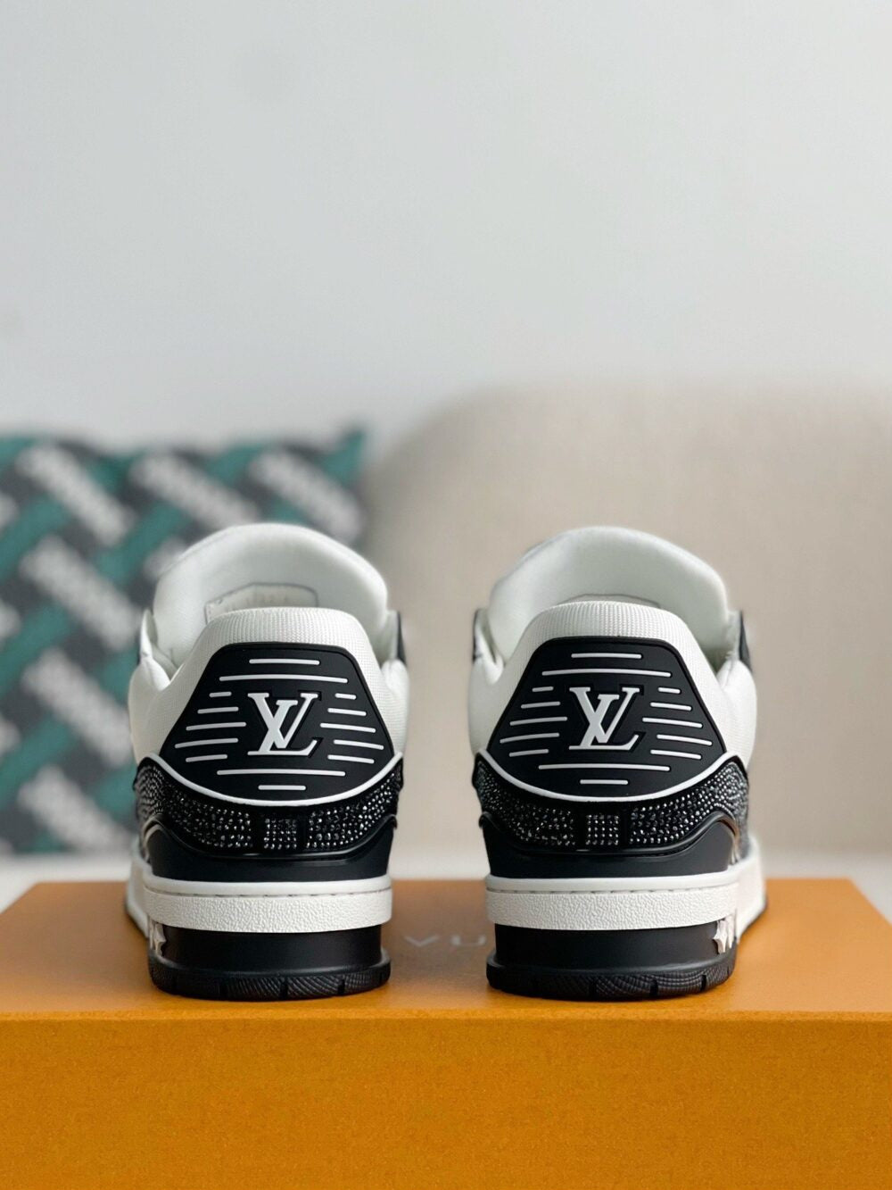 Louis Vuitton LV Trainer Sneaker ¡®Denim Monogram Black Diamond¡¯