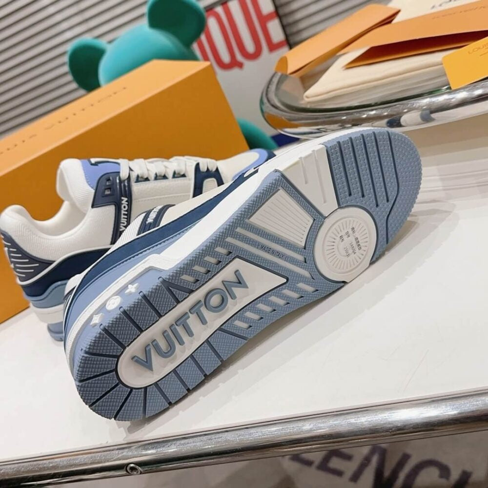 Louis Vuitton LV Trainer ¡°Blue Beige¡±