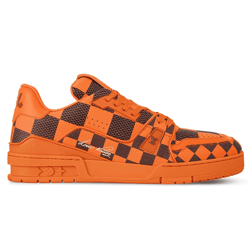 Louis Vuitton LV Trainer Sneaker ¡®DarkOrange¡¯