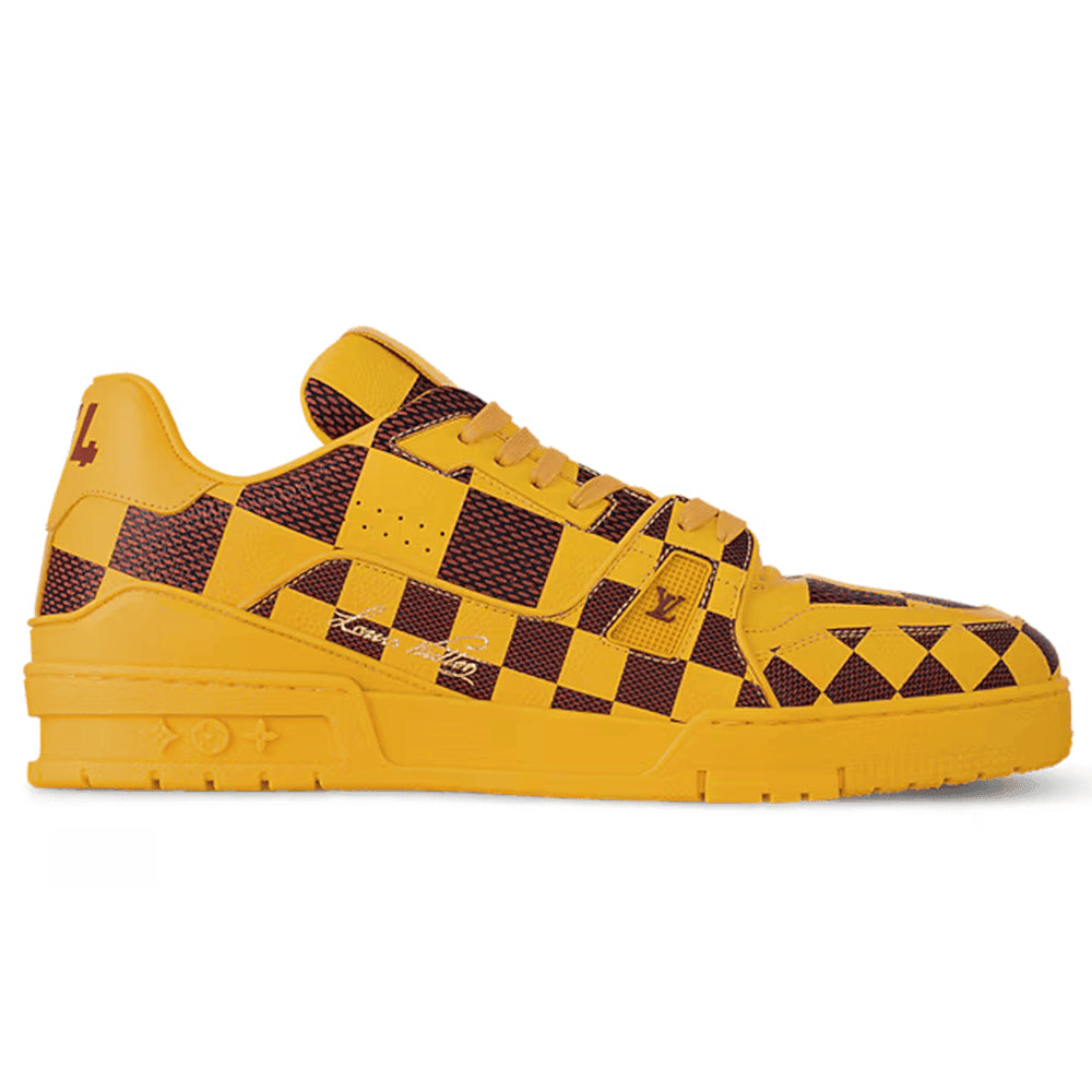 Louis Vuitton LV Trainer Sneaker ¡®DarkYellow¡¯