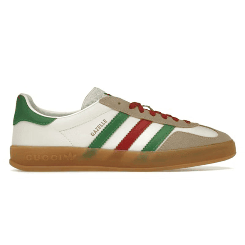 Adidas x Gucci Gazelle ¡®White Green Red¡¯