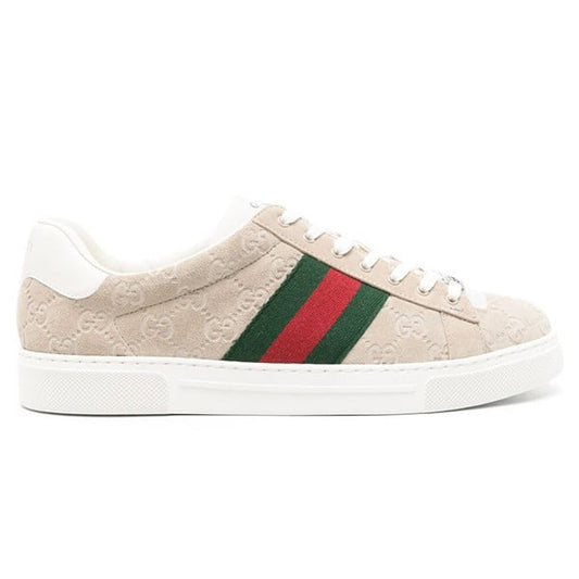 Men¡¯s Gucci Ace Web Sneakers