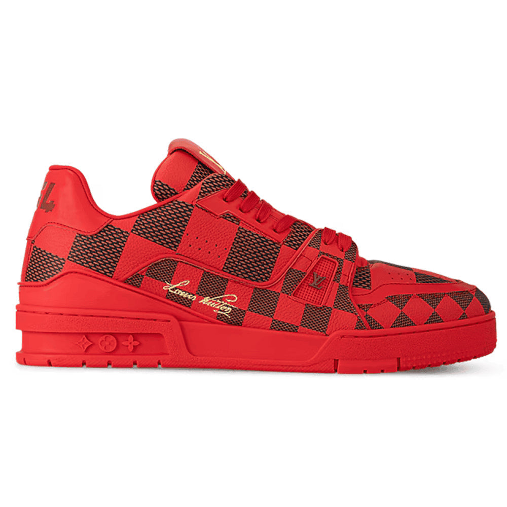 Louis Vuitton LV Trainer Sneaker ¡®DarkRed¡¯