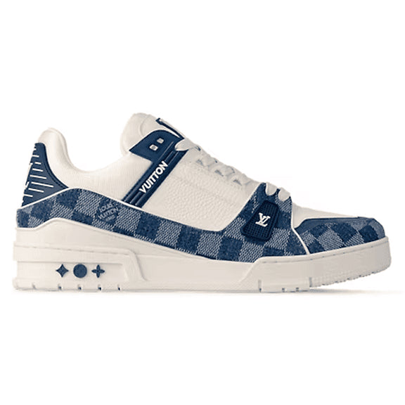 Louis Vuitton LV Trainer Sneaker ¡®Damier Denim Blue¡