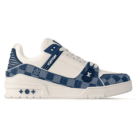 Louis Vuitton LV Trainer Sneaker ¡®Damier Denim Blue¡
