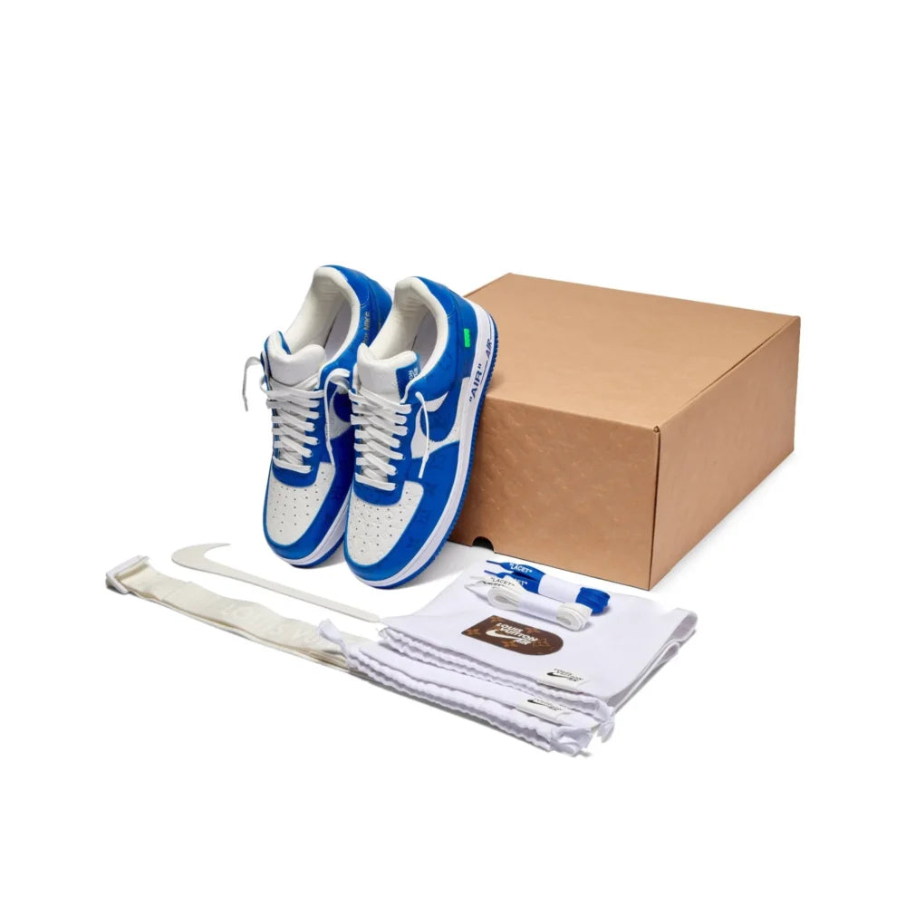 Louis Vuitton x Nike Air Force 1 Low ¡®By Virgil Abloh White/Blue¡¯