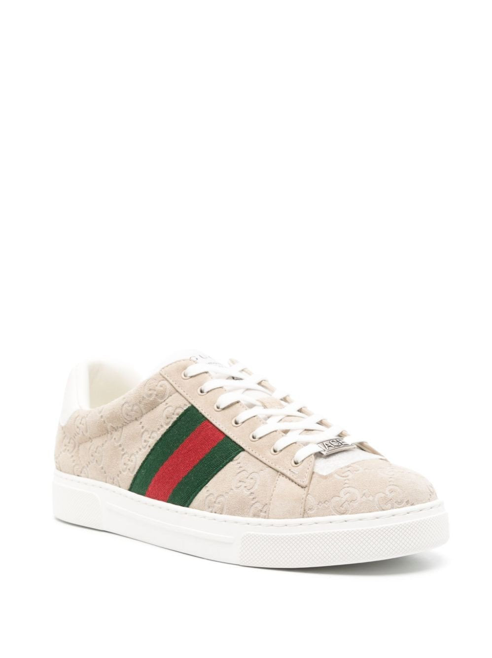 Men¡¯s Gucci Ace Web Sneakers