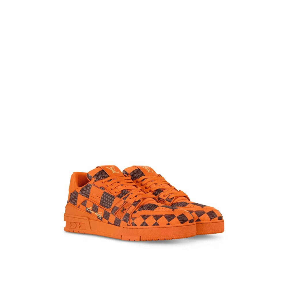 Louis Vuitton LV Trainer Sneaker ¡®DarkOrange¡¯