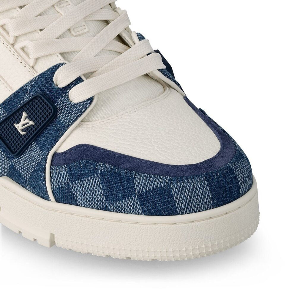 Louis Vuitton LV Trainer Sneaker ¡®Damier Denim Blue¡