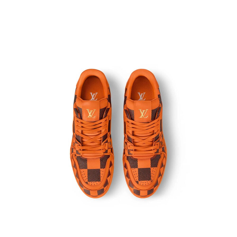 Louis Vuitton LV Trainer Sneaker ¡®DarkOrange¡¯