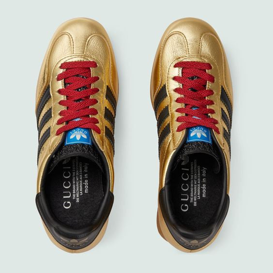 Adidas x Gucci Gazelle ¡®Metallic Gold¡¯