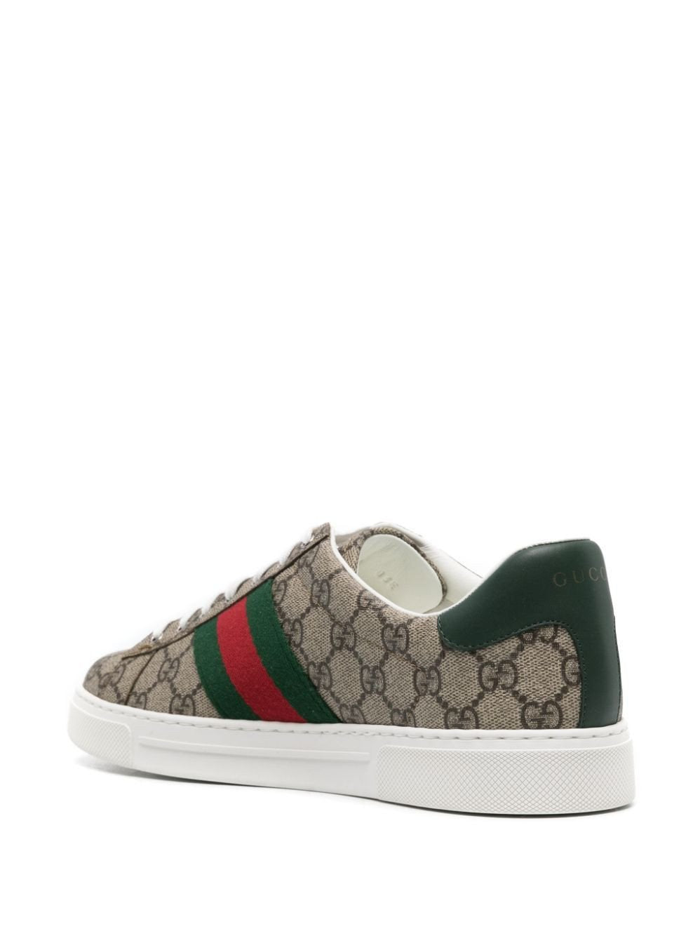 Men¡¯s Gucci Ace GG Supreme Canvas Sneakers