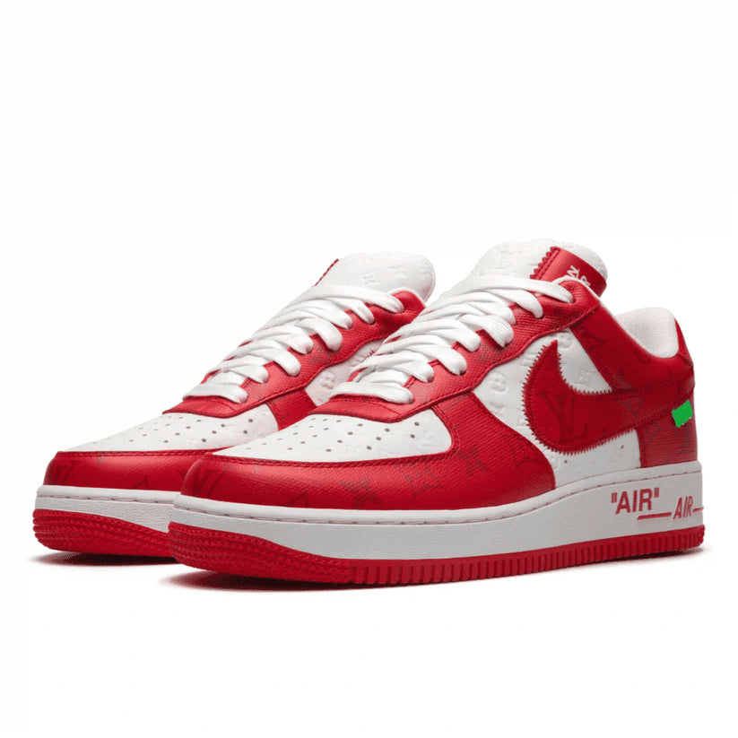 Louis Vuitton x Nike Air Force 1 Low ¡®By Virgil Abloh White/Red¡¯
