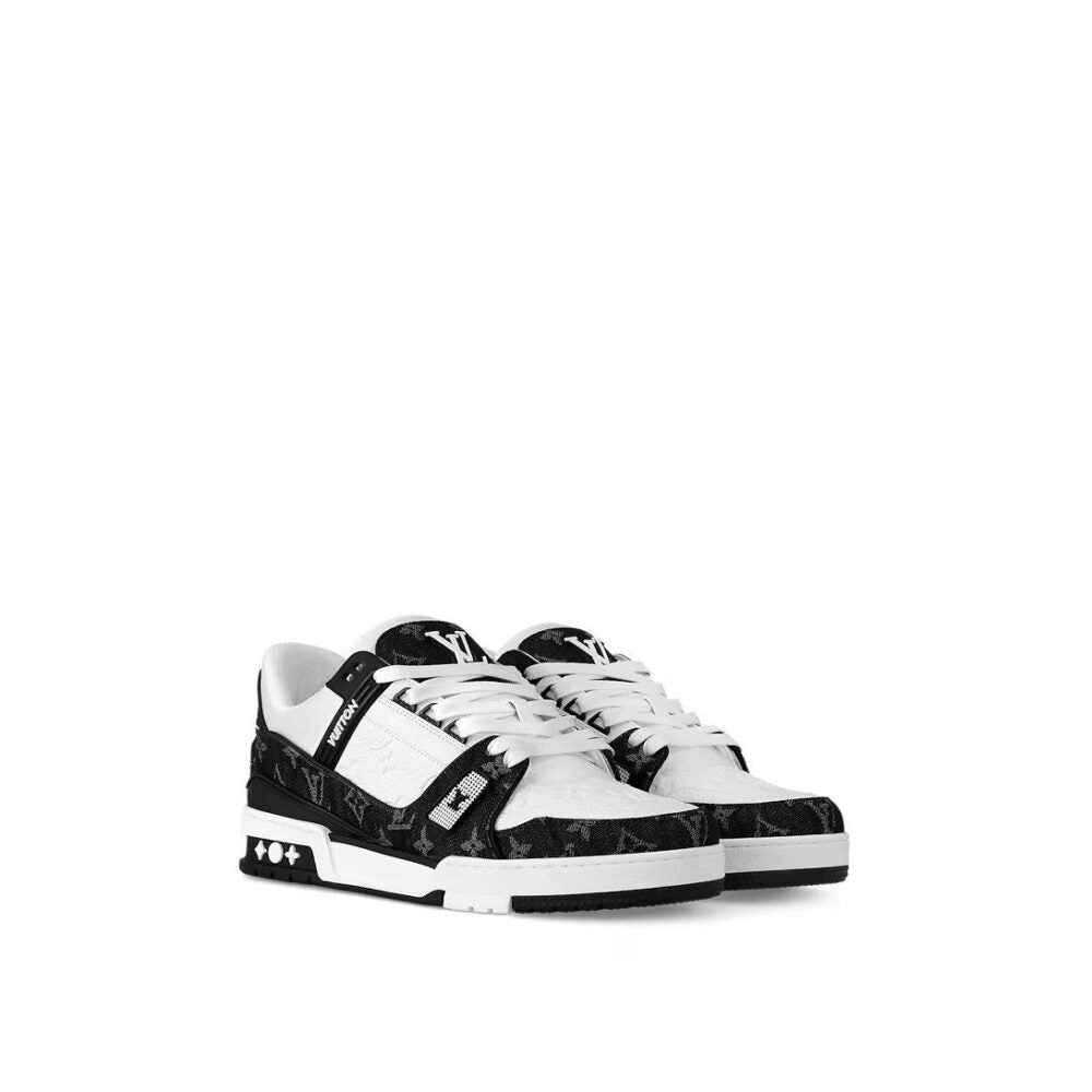 Louis Vuitton LV Trainer Sneaker ¡®Monogram Black Denim¡