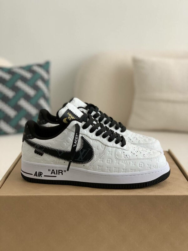 Louis Vuitton x Nike Air Force 1 Low ¡®White Black¡¯