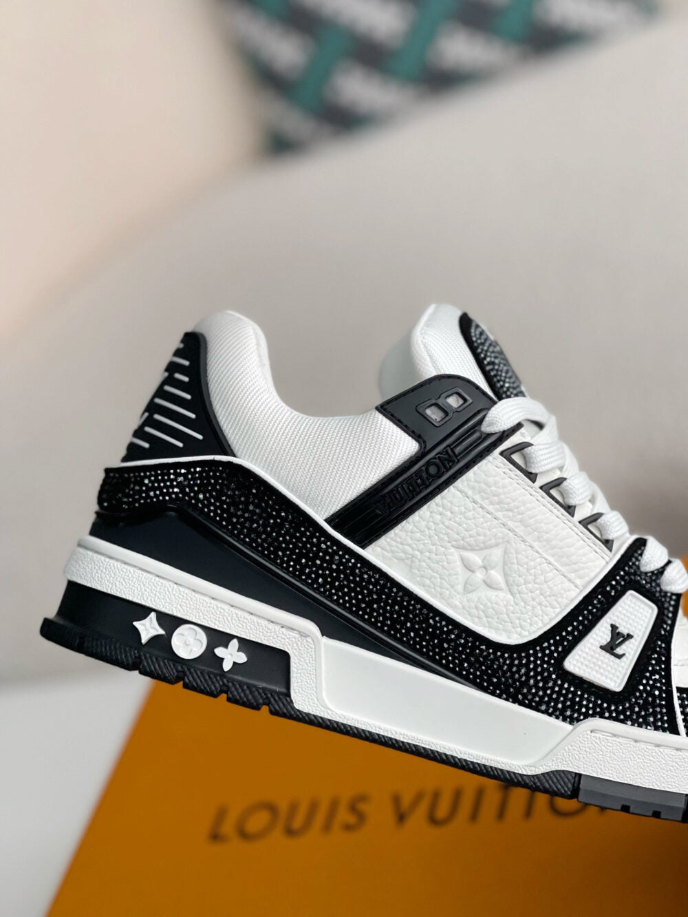 Louis Vuitton LV Trainer Sneaker ¡®Denim Monogram Black Diamond¡¯