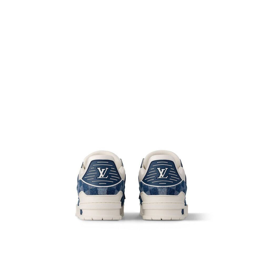 Louis Vuitton LV Trainer Sneaker ¡®Damier Denim Blue¡