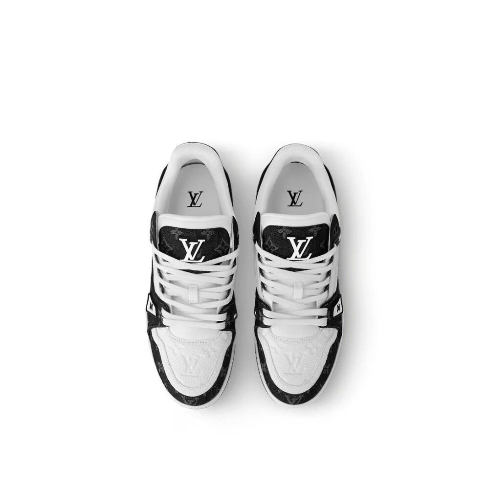 Louis Vuitton LV Trainer Sneaker ¡®Monogram Black Denim¡