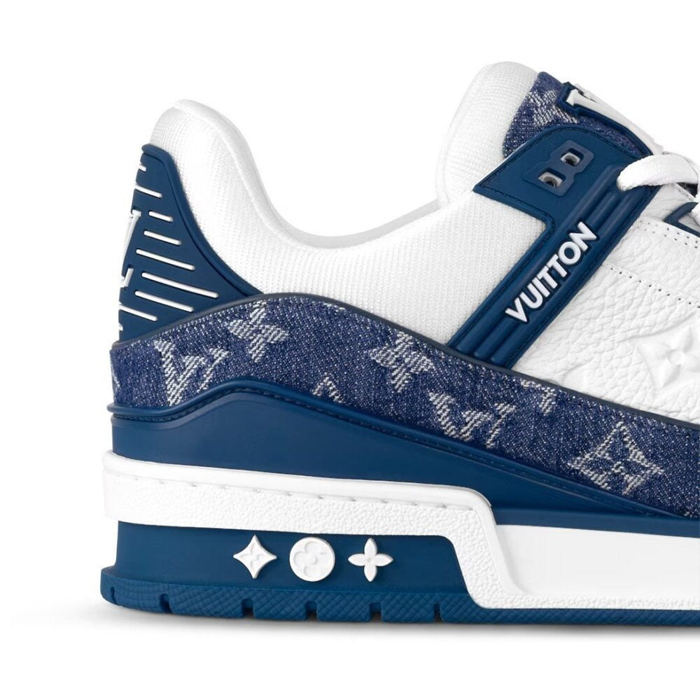 Louis Vuitton LV Trainer Sneaker ¡®Denim Monogram Blue¡