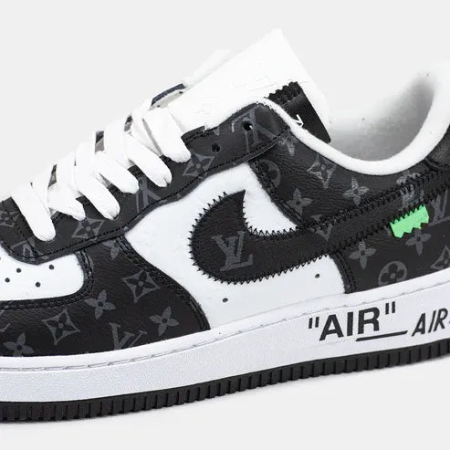 Louis Vuitton x Nike Air Force 1 Low ¡®Virgil Abloh ¨C Black White Monogram¡¯