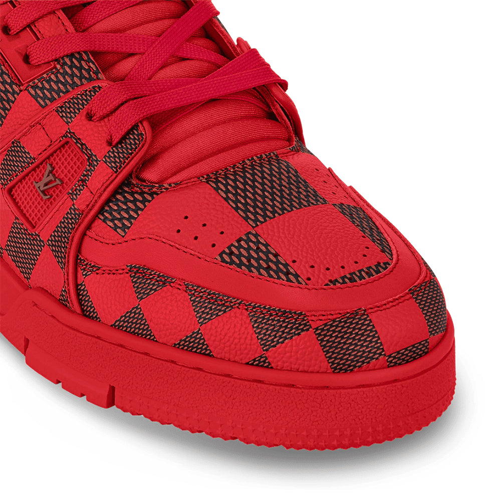 Louis Vuitton LV Trainer Sneaker ¡®DarkRed¡¯