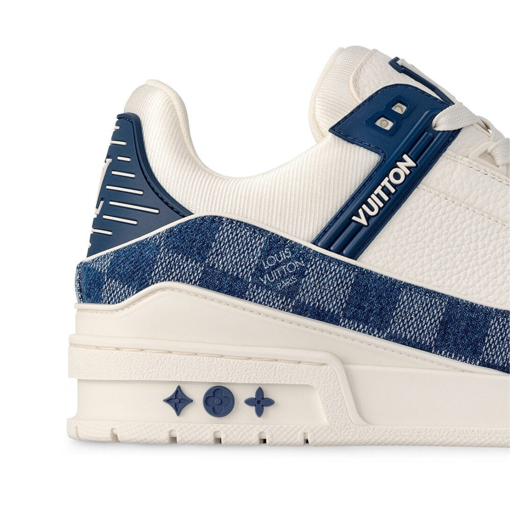 Louis Vuitton LV Trainer Sneaker ¡®Damier Denim Blue¡