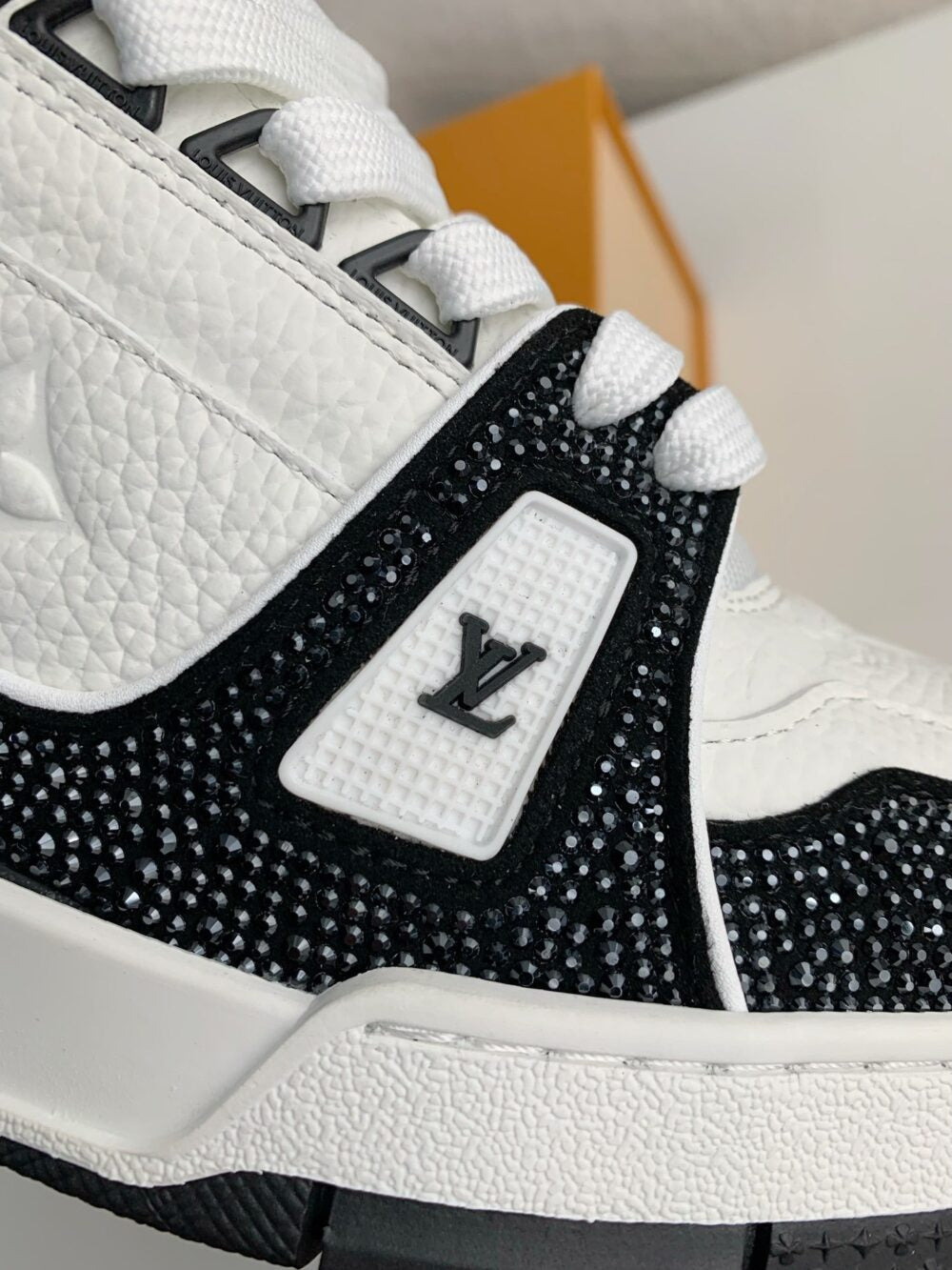 Louis Vuitton LV Trainer Sneaker ¡®Denim Monogram Black Diamond¡¯