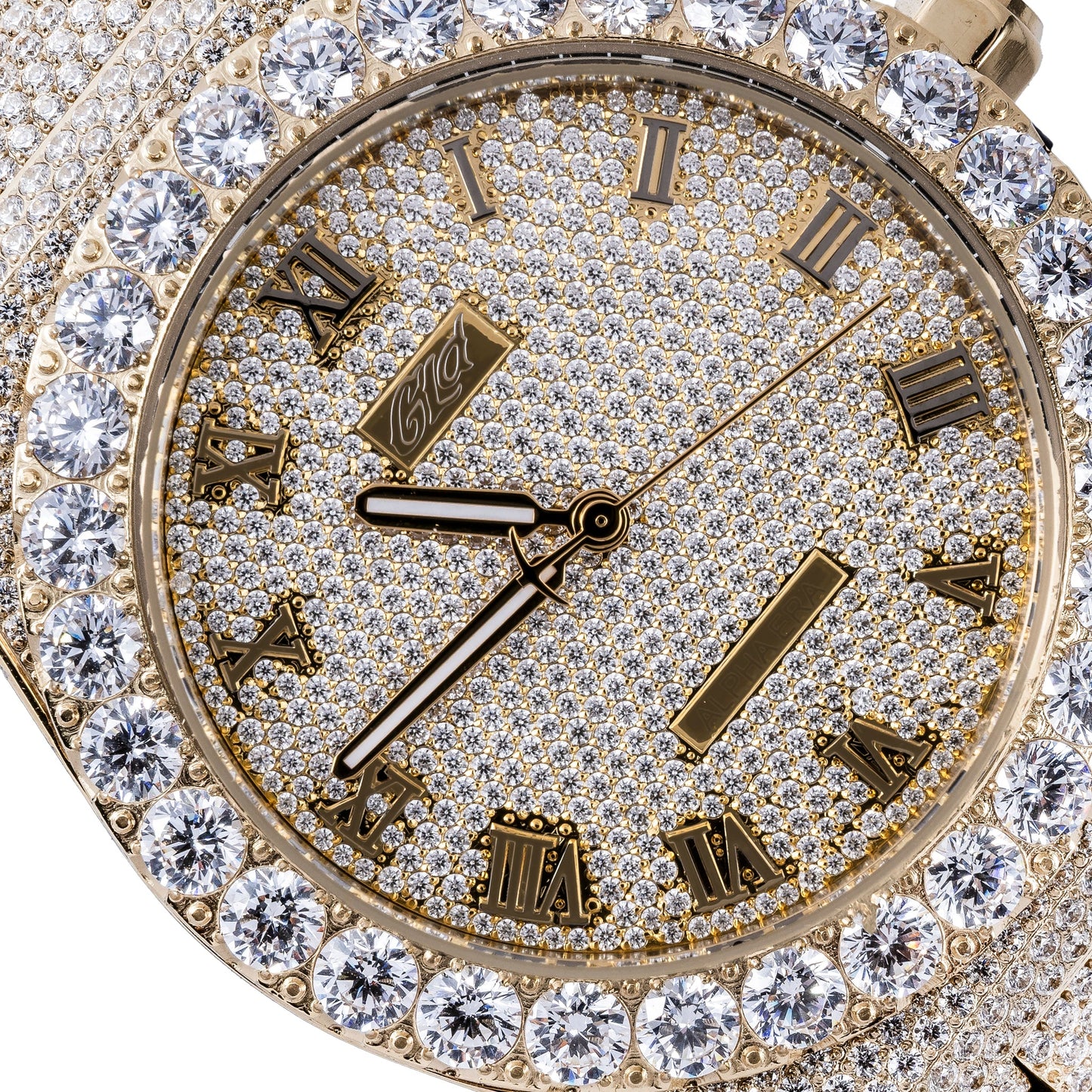 42MM Fully Iced Moissanite Alpha Era? in Gold