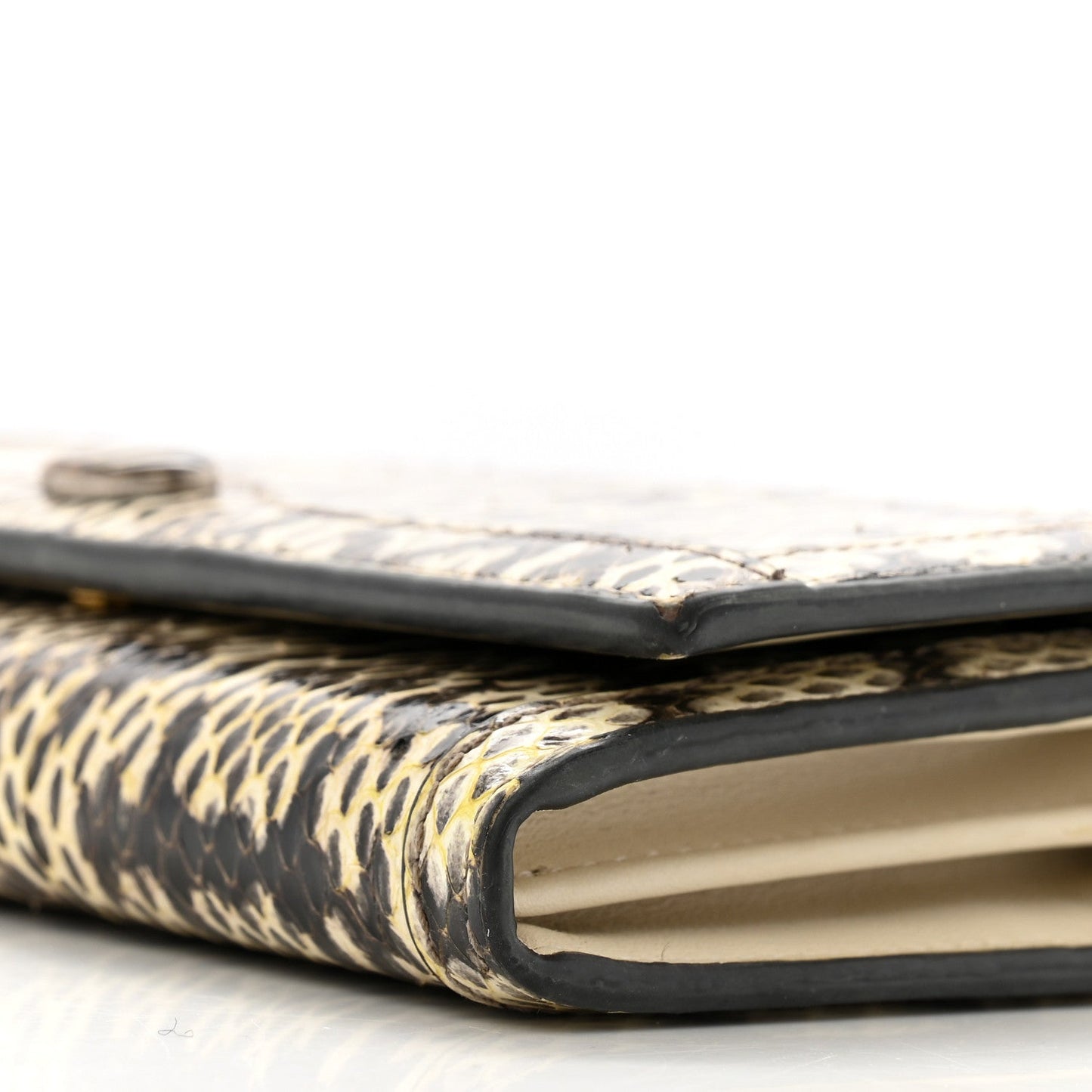 Snakeskin GG Ophidia Wallet On Chain Roccia