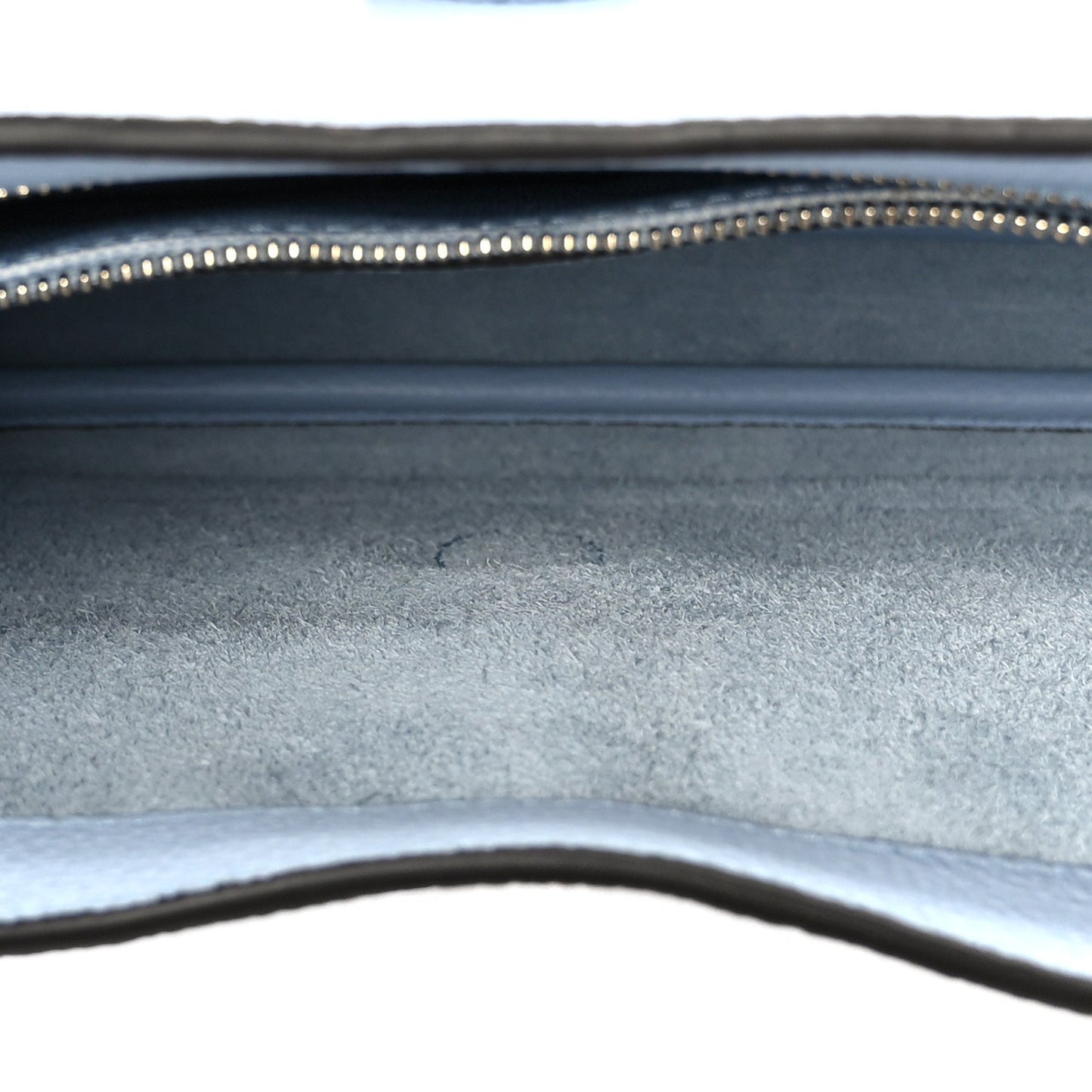Grained Calfskin Web Medium Jackie 1961 Hobo Light Blue