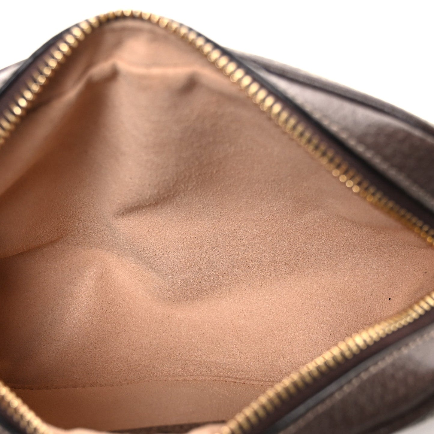 GG Supreme Monogram Web Mini Ophidia Shoulder Bag Brown