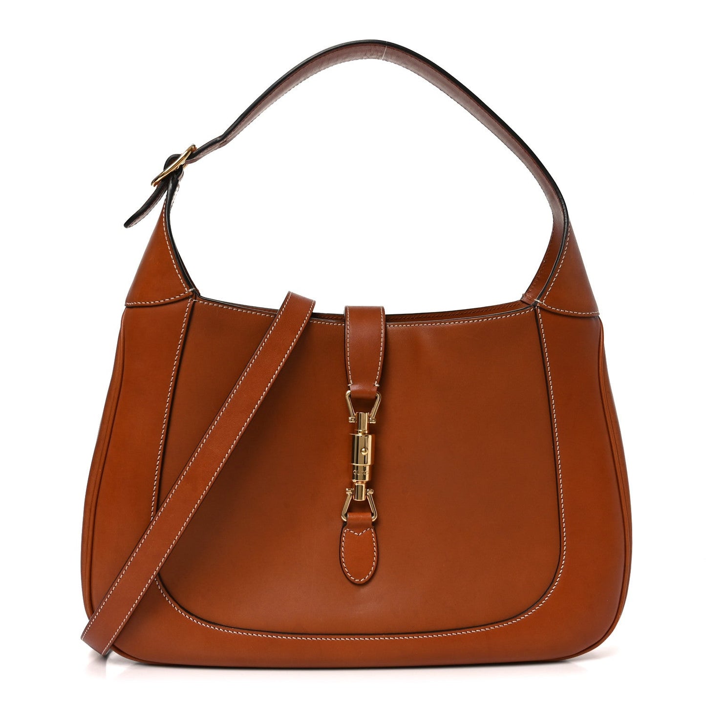 Calfskin Medium Jackie 1961 Hobo Harness Brown