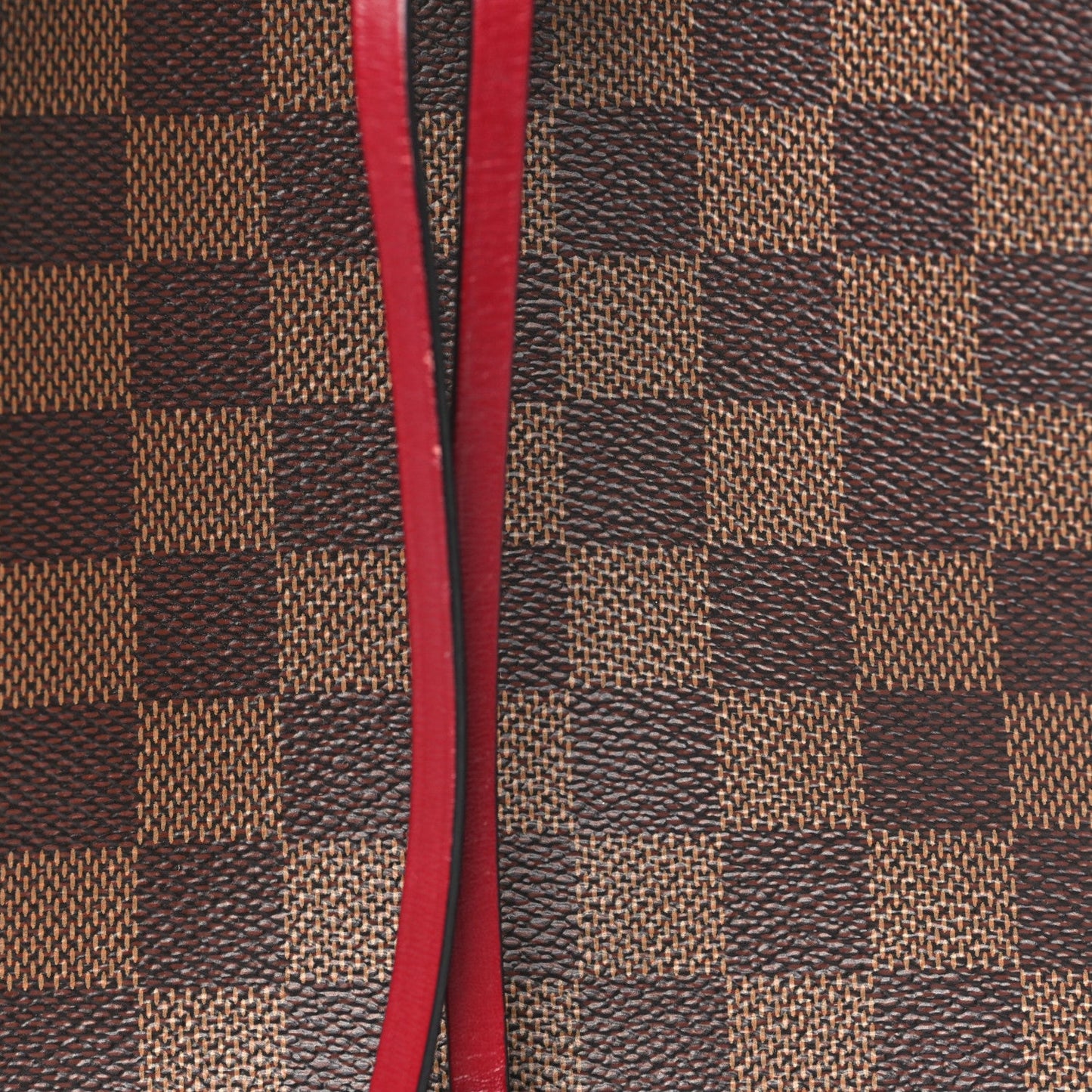 Damier Ebene Neonoe MM  Cherry Berry