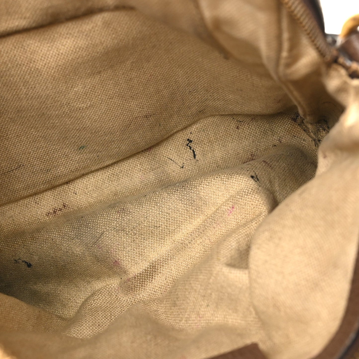 GG Supreme Monogram Web Small Ophidia Messenger Bag Brown