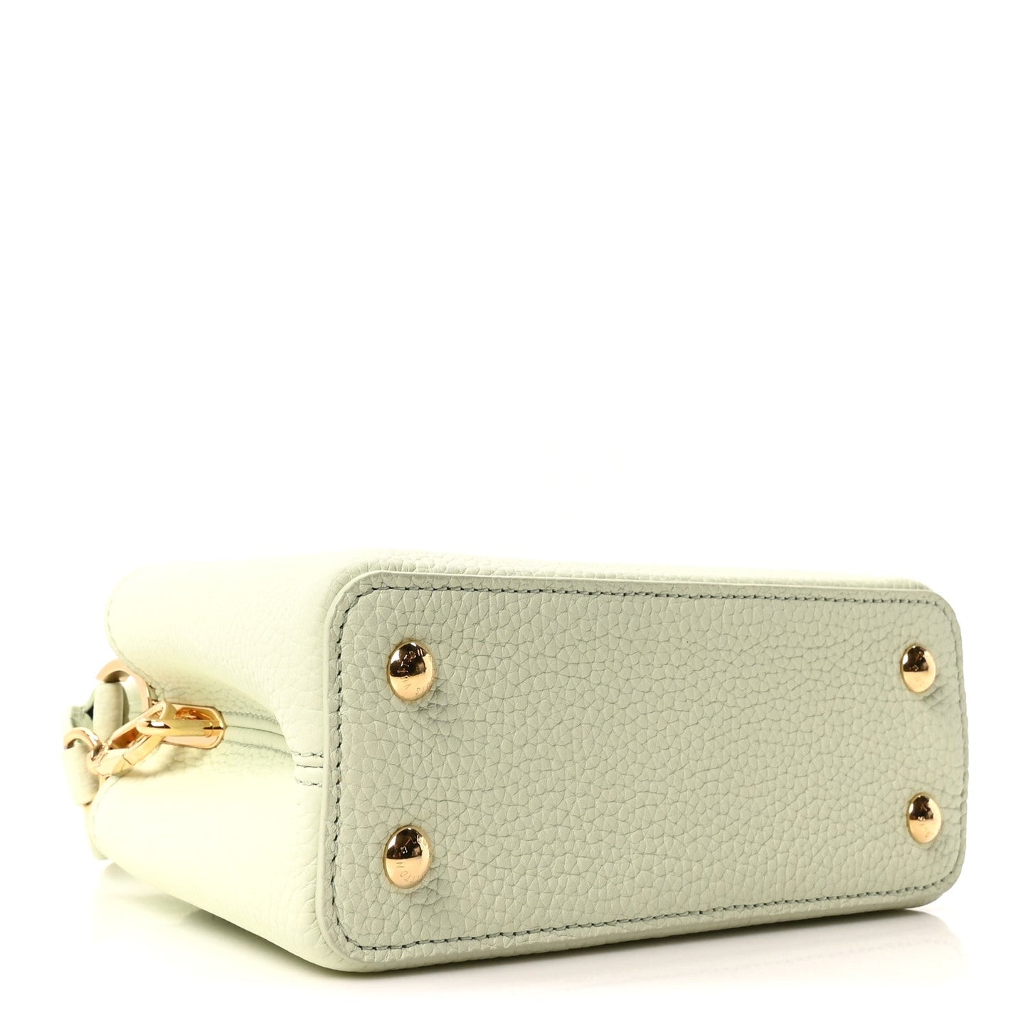 LV X TM Taurillon Mini Capucines Green