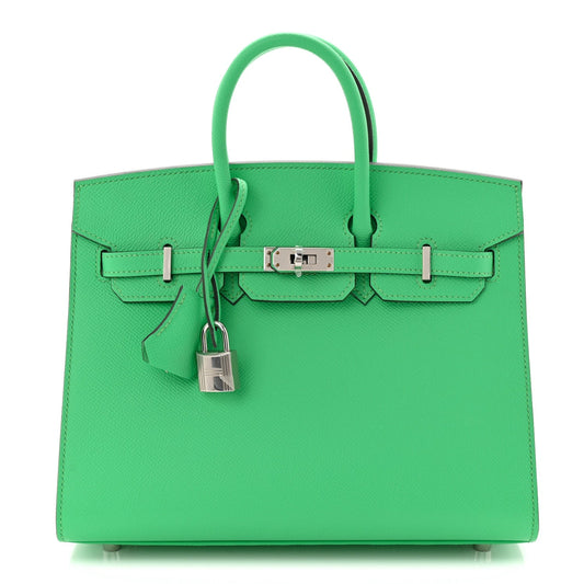 Epsom Birkin Sellier 25 Vert Comics