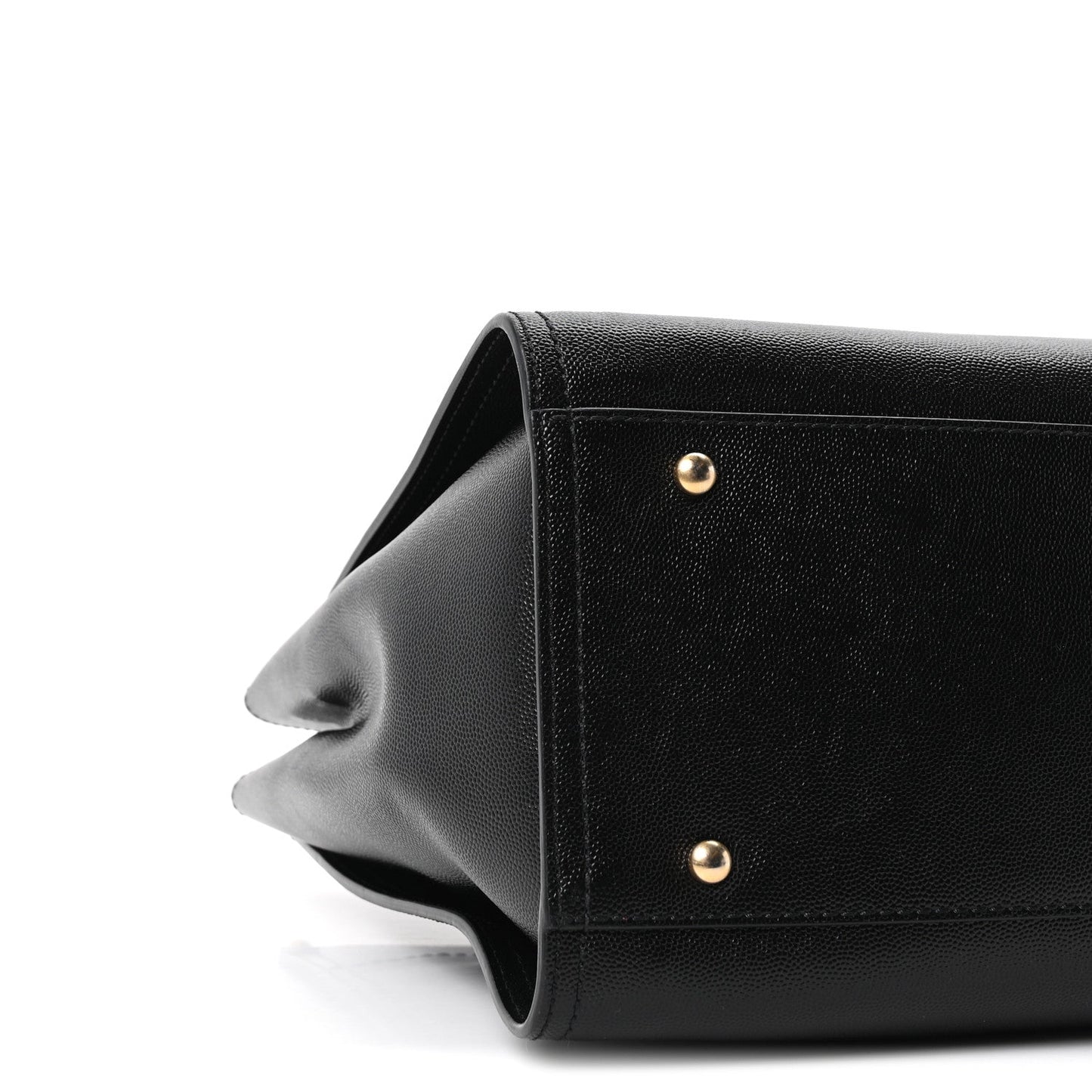Caviar Small Studded Deauville Tote Black