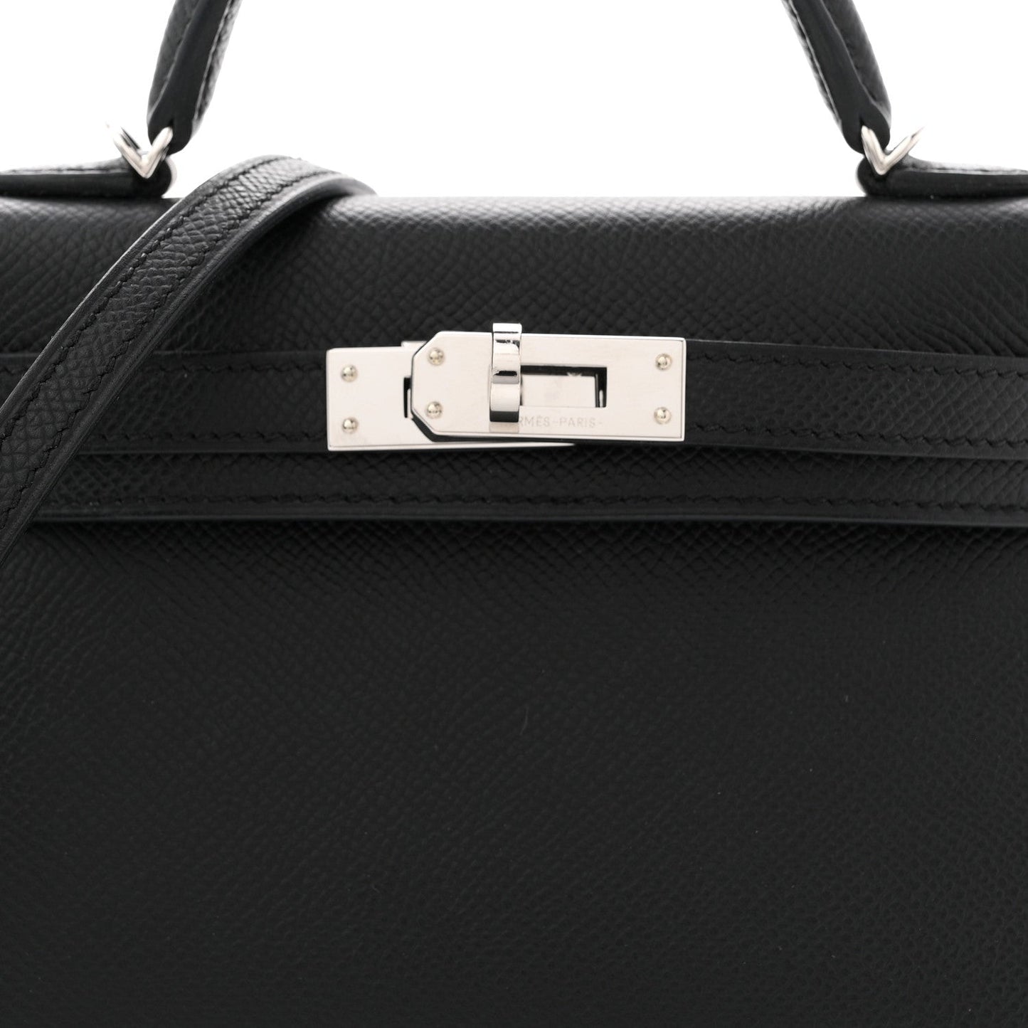 Epsom Mini Kelly Sellier 20 Black