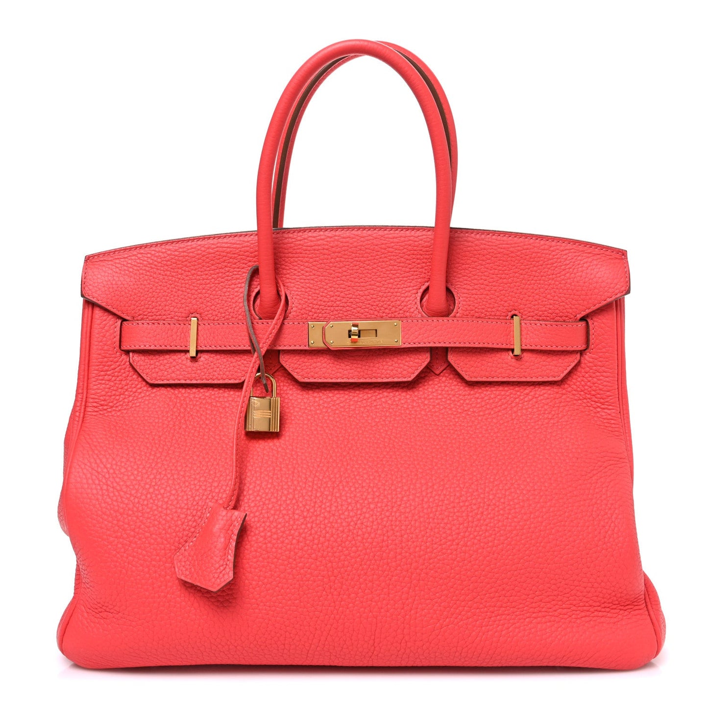 Togo BIRKIN 35 Rouge Pivoine