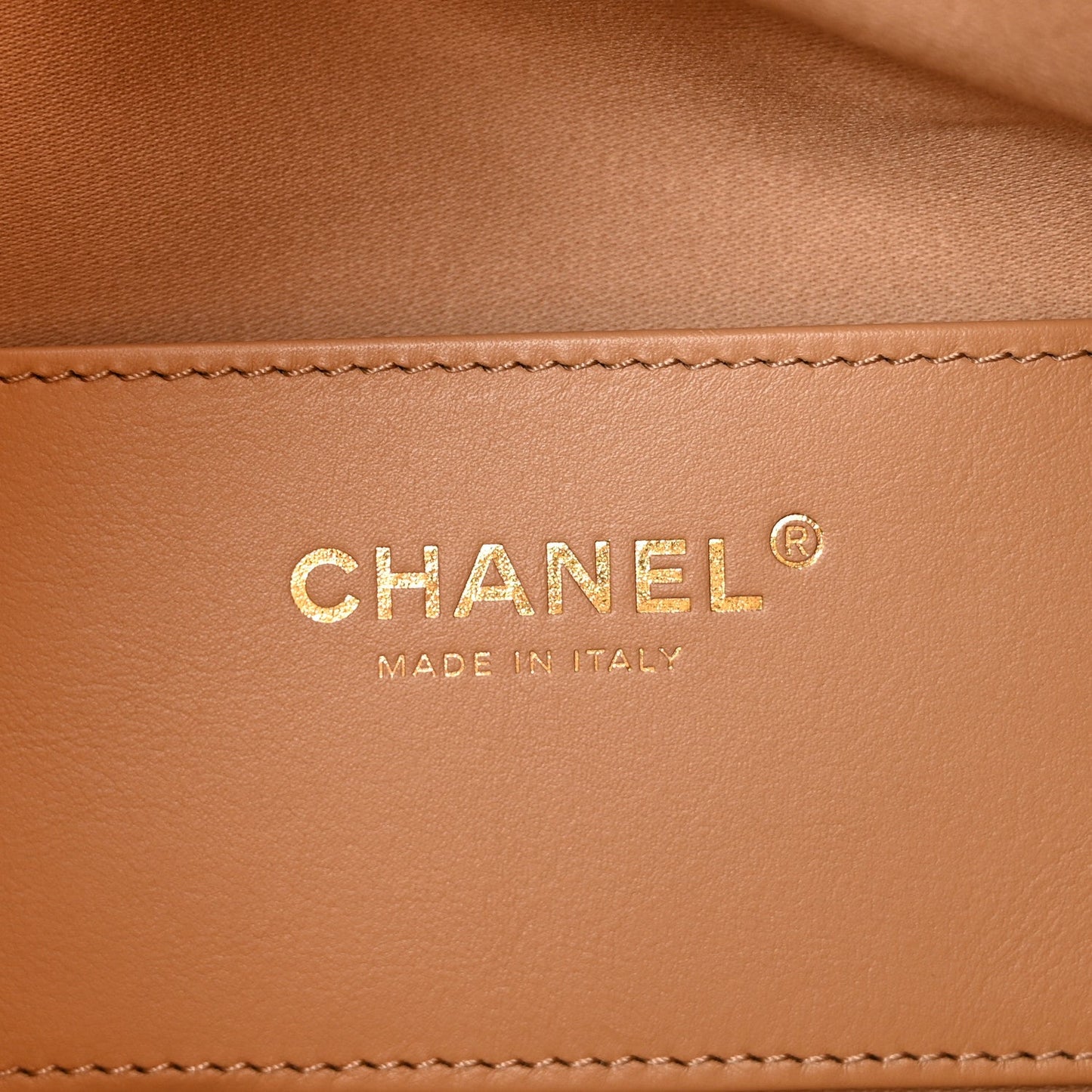 Caviar Quilted Medium Chanel 25 Handbag Beige