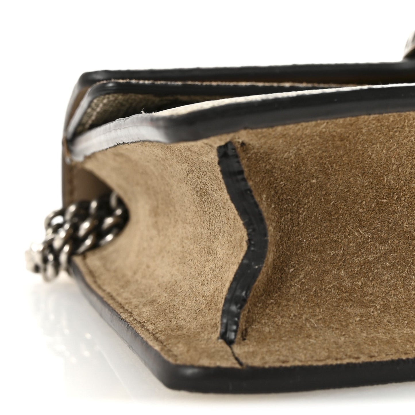 GG Supreme Monogram Super Mini Dionysus Shoulder Bag Taupe