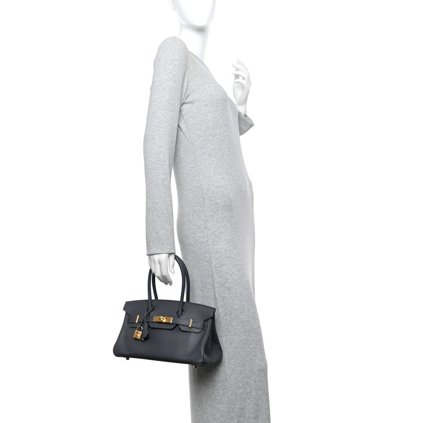 Evercolor Shoulder Birkin Light 29 Ardoise