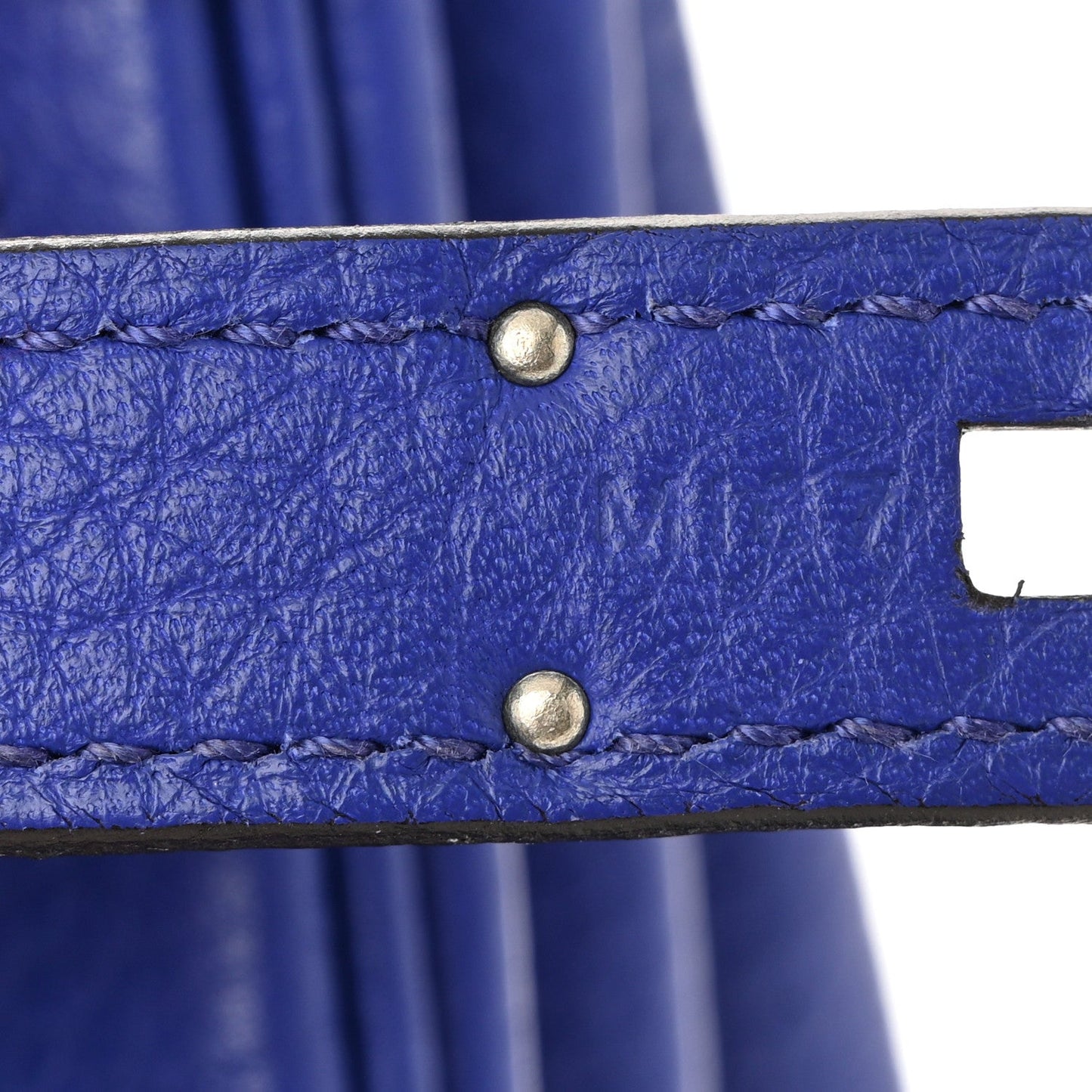 Taurillon Clemence Kelly Retourne 32 Bleu Electrique