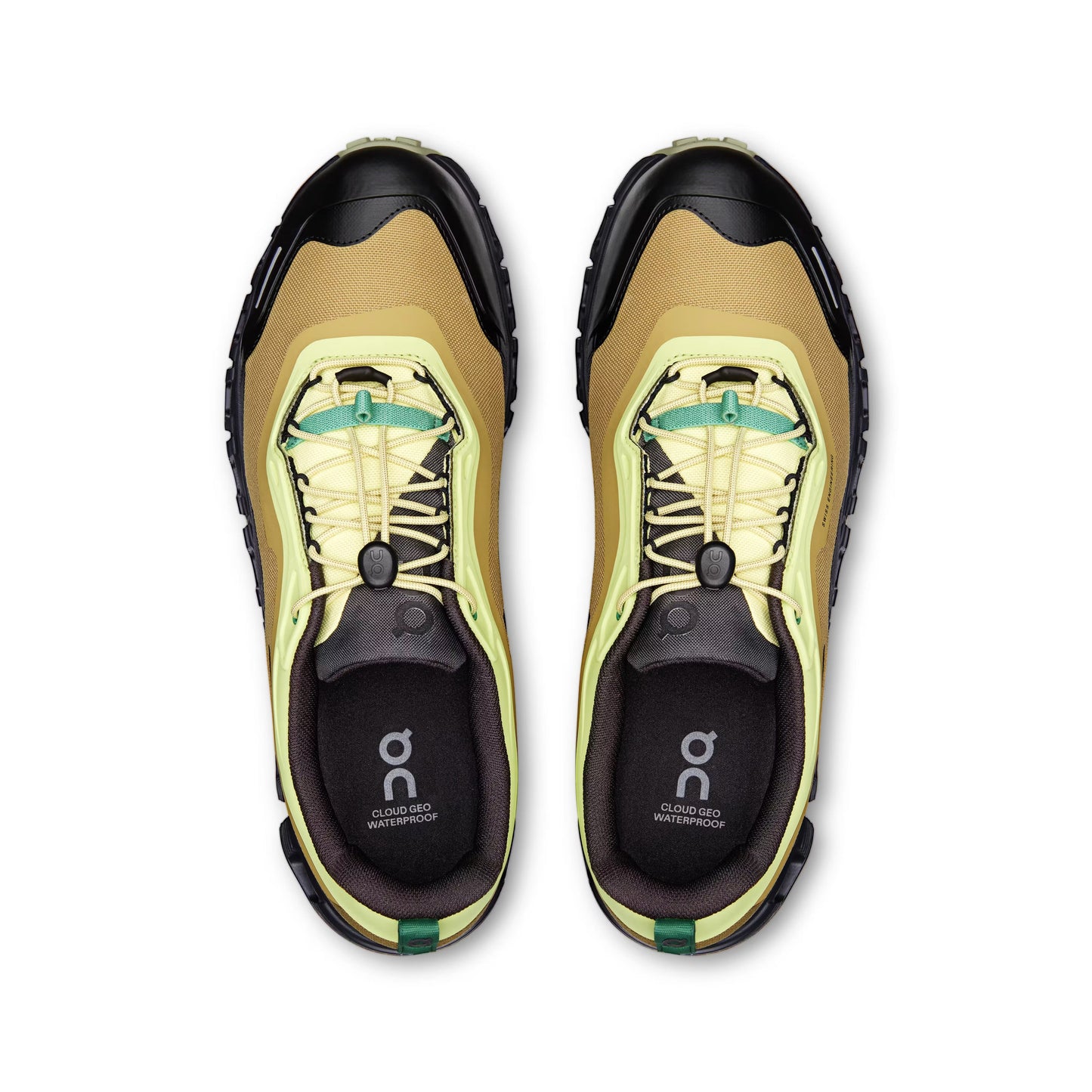 ON Men's Cloud 6 Geo Waterproof Limelight/Safari