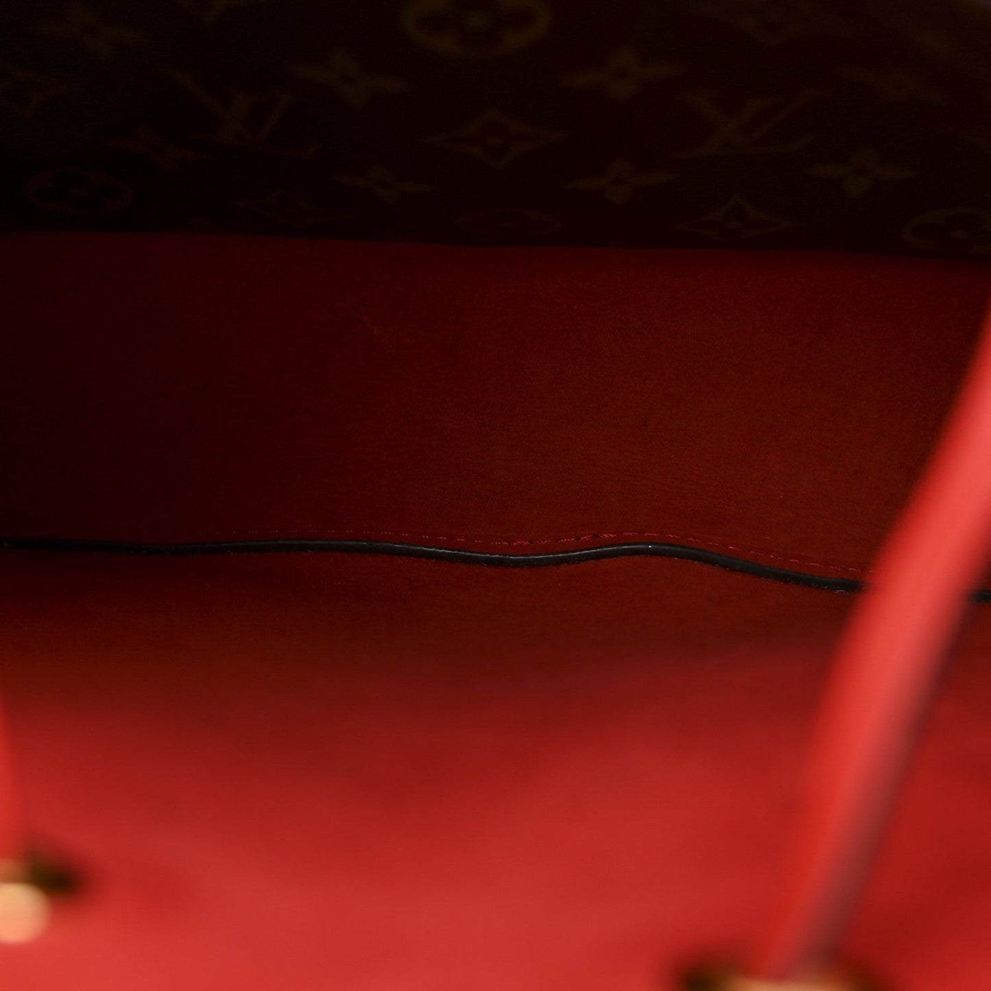 Monogram Braided Neonoe Coquelicot