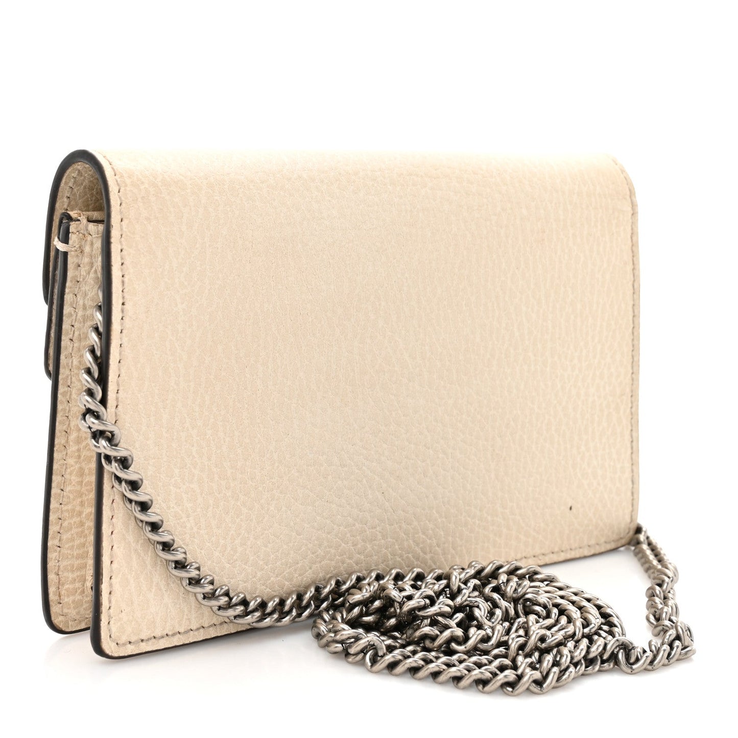 Dollar Calfskin Crystal Super Mini Dionysus Shoulder Bag Mystic White Black Diamond