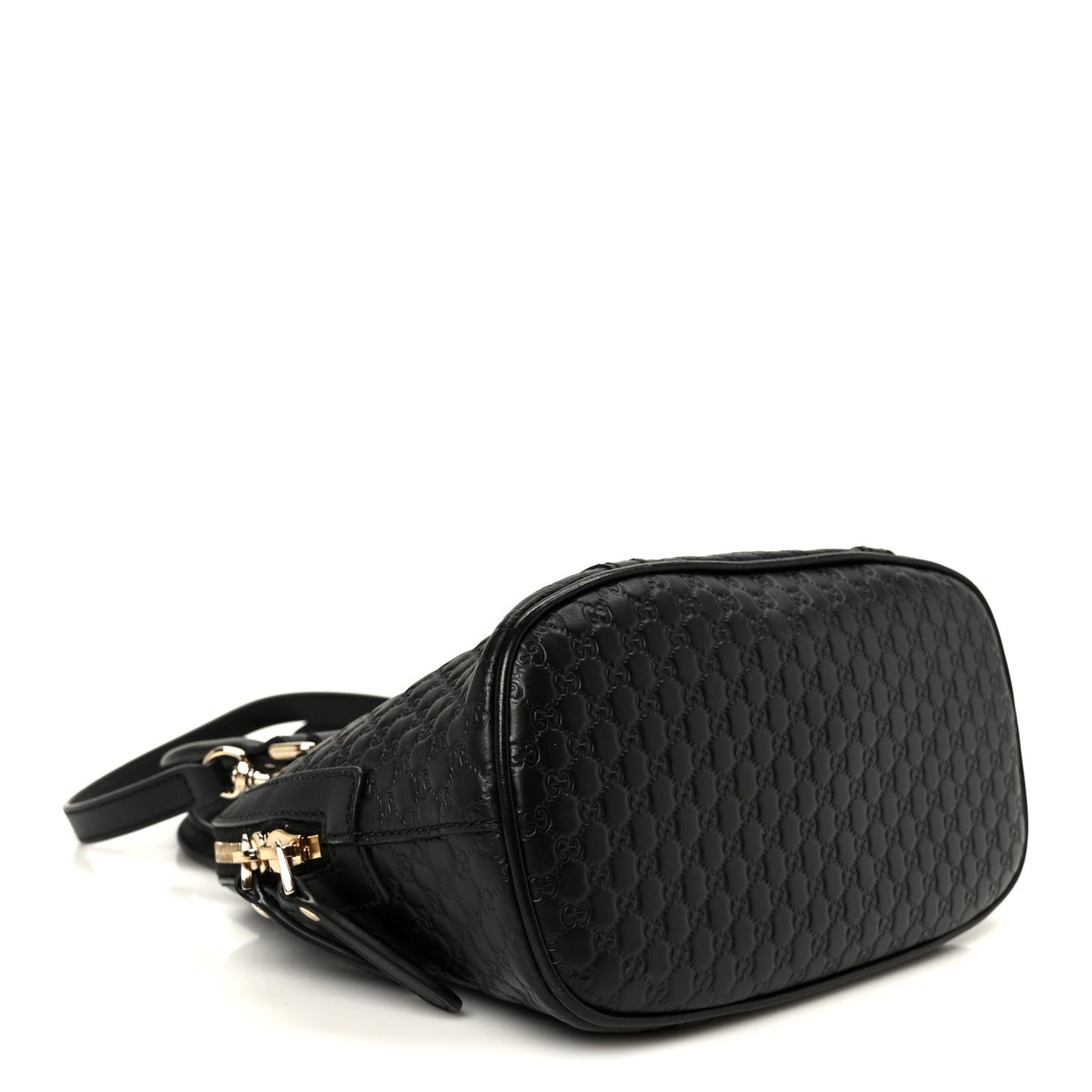Microguccissima Mini Dome Bag Black